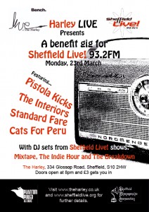 Sheffield Live! Benefit Gig at the Harley