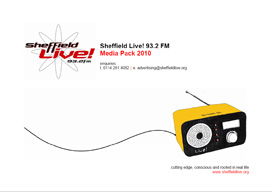 Sheffield Live Media Pack 2010