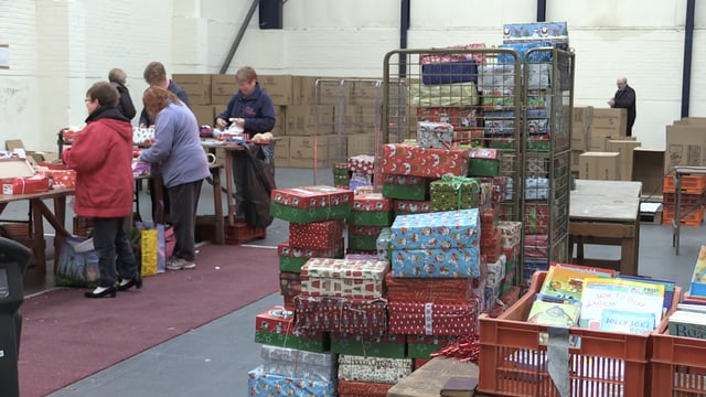 Thousands donate gifts for Operation Christmas Child