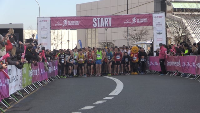 Thousands take part in Yorkshire Half Marathon