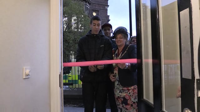 Roundabout opens refurbished flats for young people