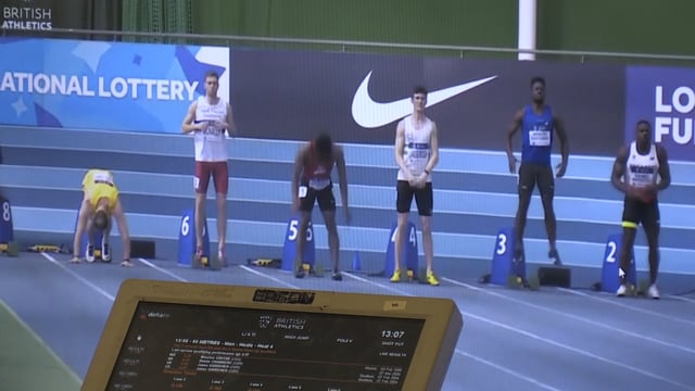 Top British athletes compete in Sheffield at Indoor Team Trials