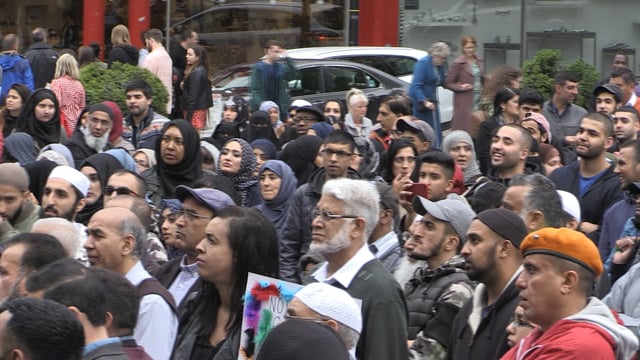 Sheffield muslims in vigil against terror attacks