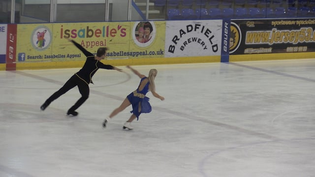 Olympic ice figure skaters comeback performance