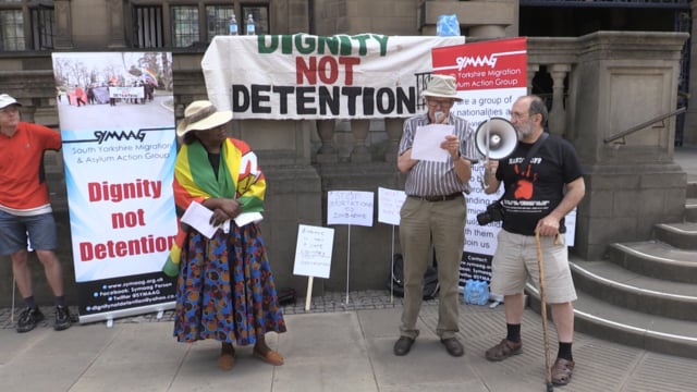 Campaigners protest against deportations