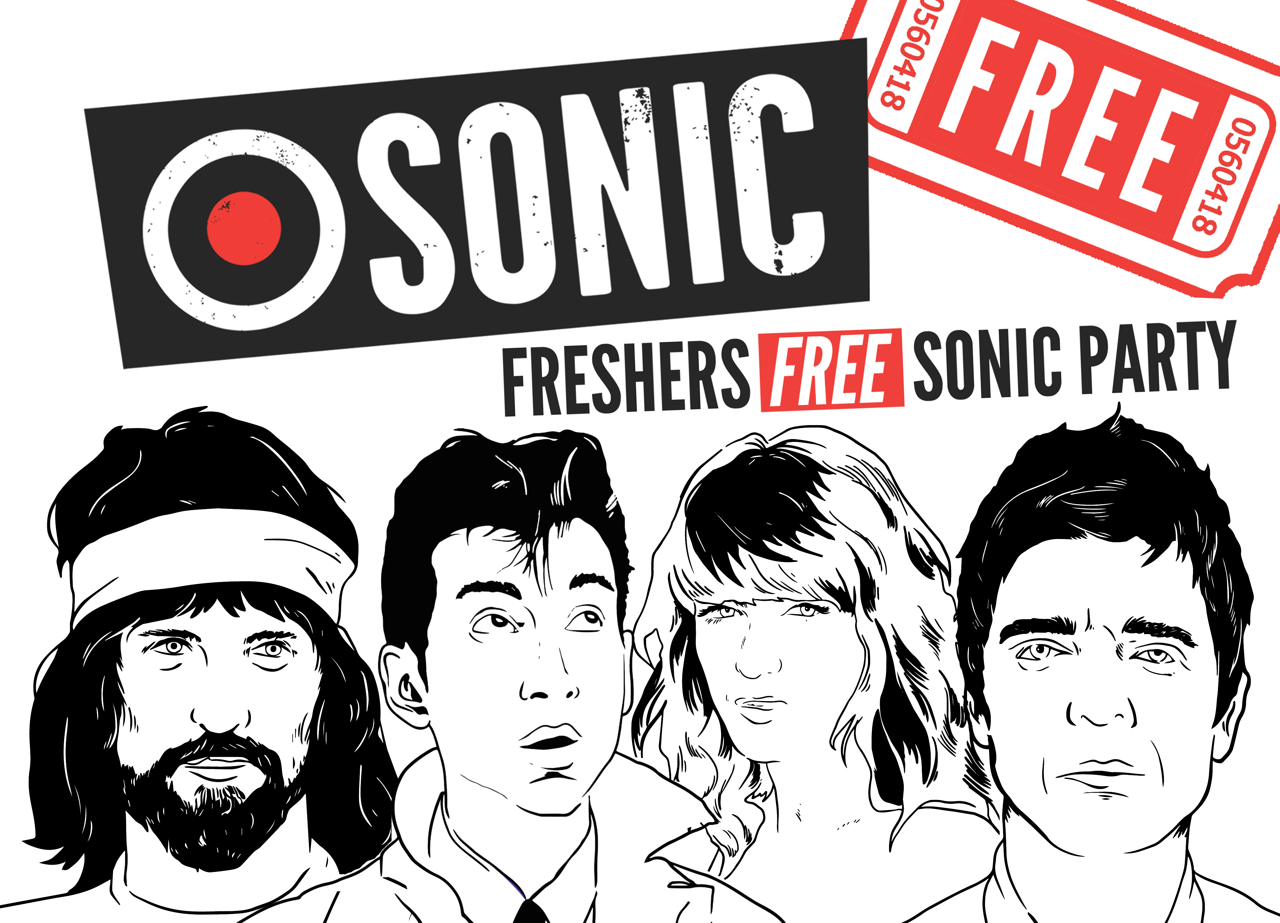 SONIC FREE PARTY! – FRESHERS 2018