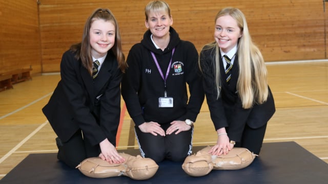 Secondary schools urged to join CPR training