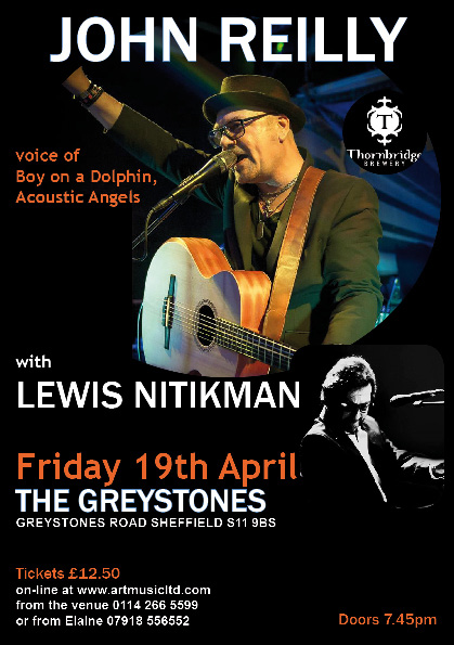 John Reilly in Concert with Lewis Nitikman at The Greystones
