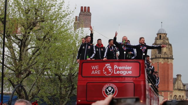 Blades celebrate with open top bus parade