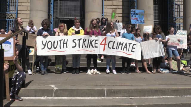 Students mobilise for climate change protest