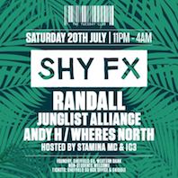 TTC Presents: Shy FX, Randall, Junglist Alliance & More
