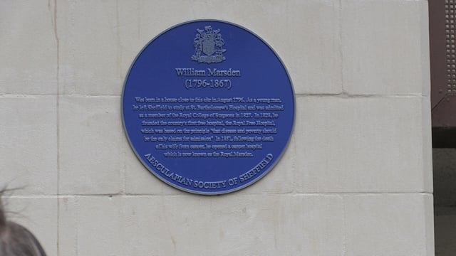 Watson’s Walk plaque honours pioneering surgeon
