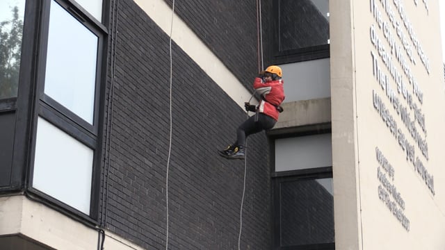 Abseiling challenge raised thousands for charity