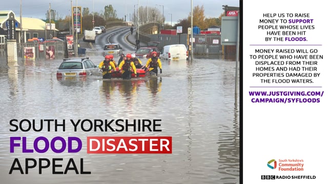 South Yorkshire flood appeal sets £250k target