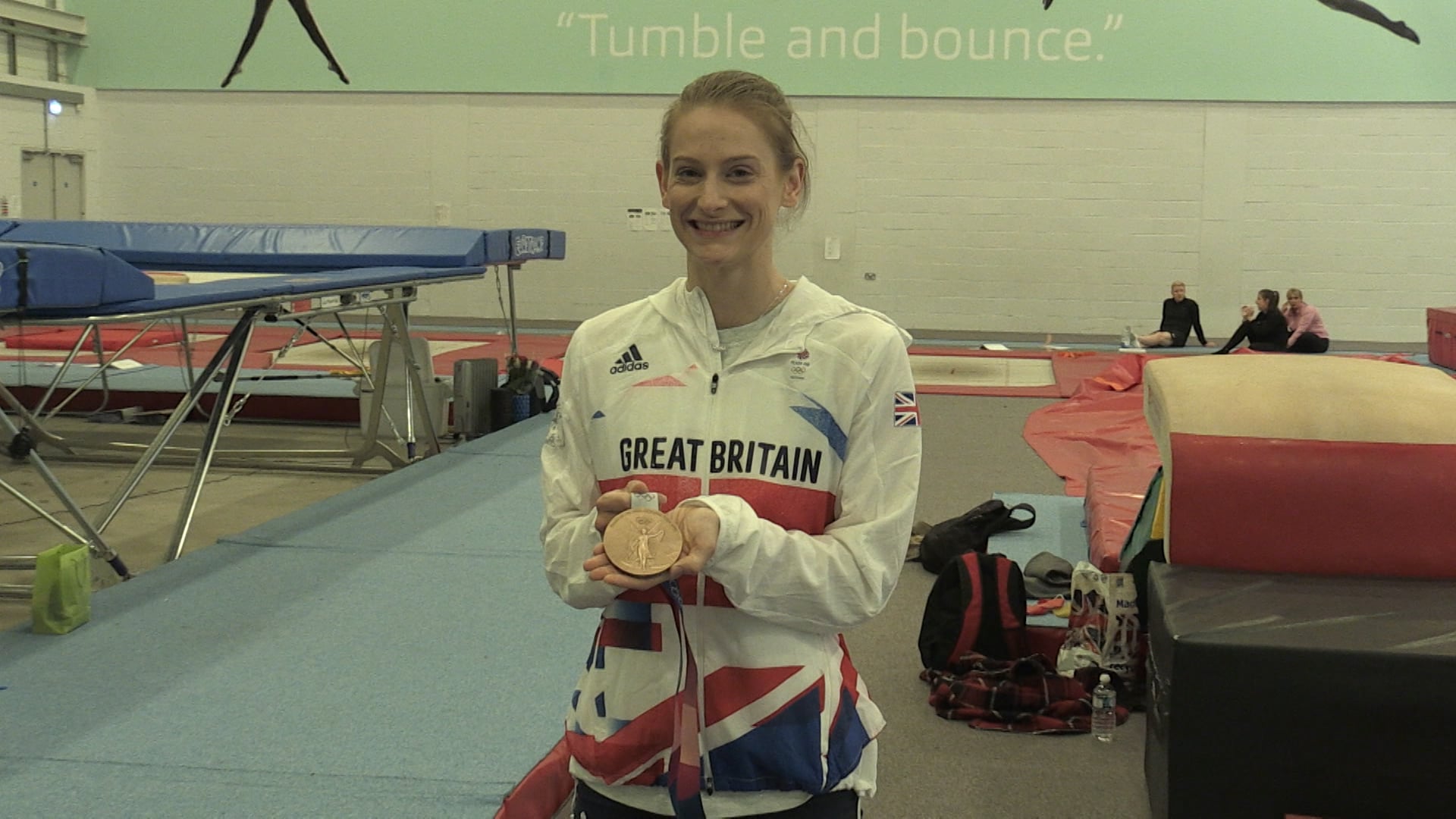 Olympic hero Bryony Page looks forward to Trampoline World Championships