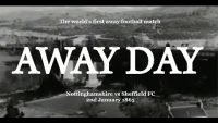 The world’s first away football match